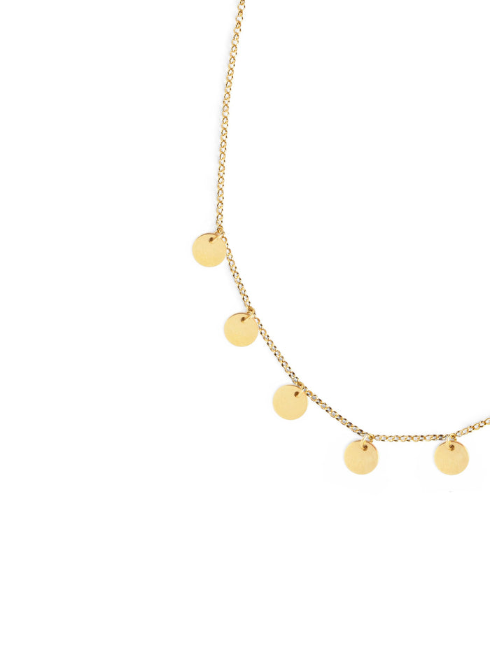 Collar Mini Moons Oro