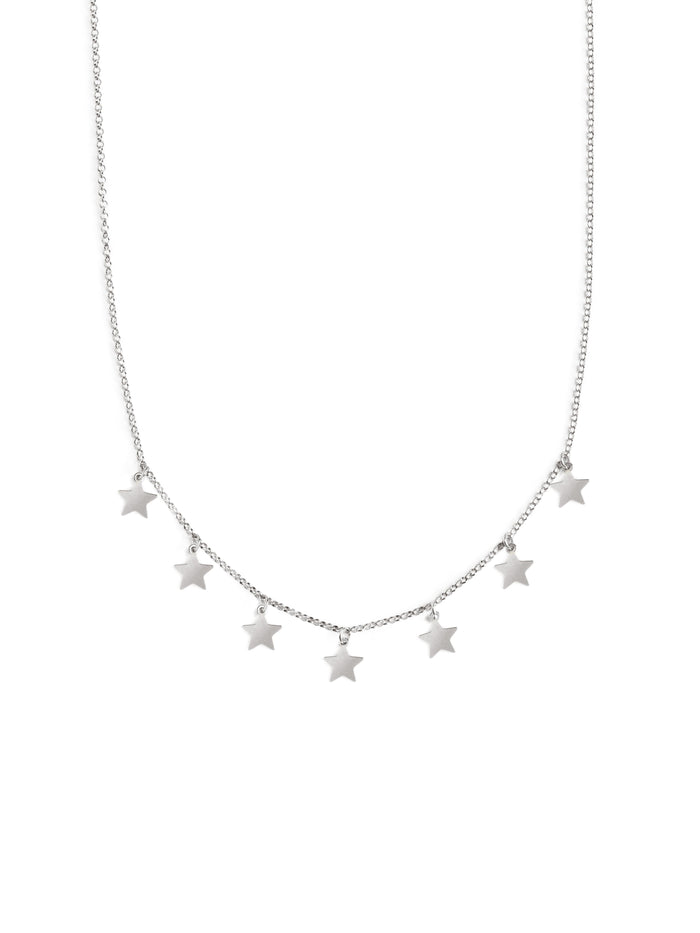 Collar Mini Stars Plata